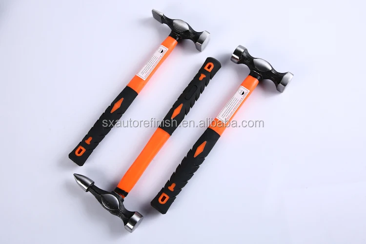 Heavy Duty Auto Body Hammer and Dolly Set For Repair Kit