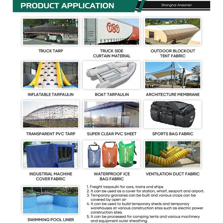 100% Polyester Fabric Stadium Tent Membrane Structure Material Waterproof Permanent PVC Coated Roof Fabric