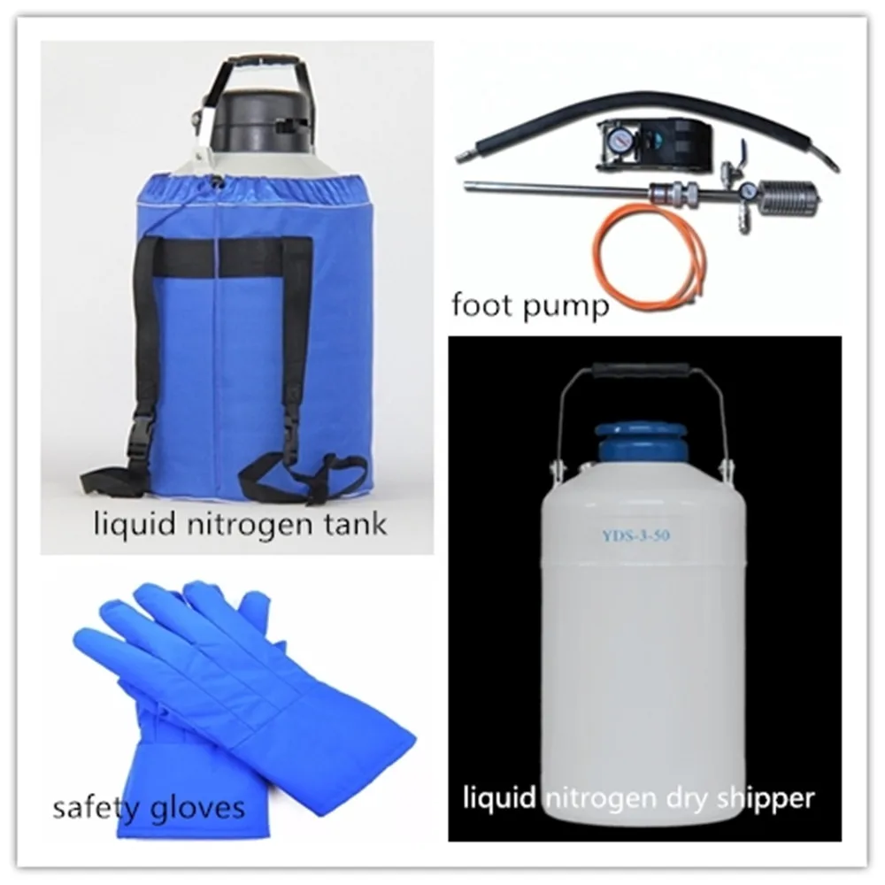 YDS-20 Biological Samples Storage Pressure Vessel Liquid Nitrogen Semen Container