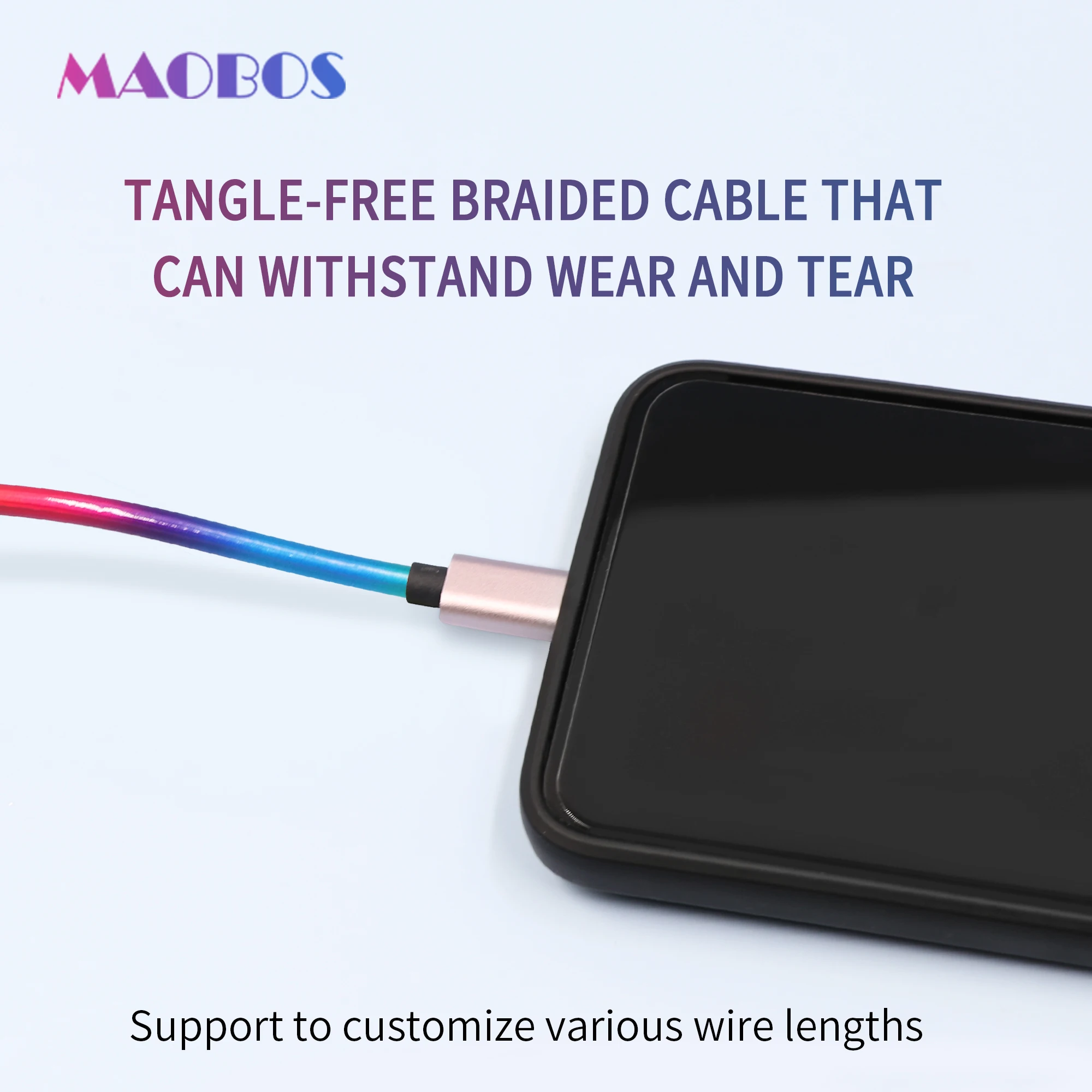 Free Shipping USB Fast Charger Micro Usb Type-C Charging Data Cable 3ft/6ft/10ft For Mobile phone
