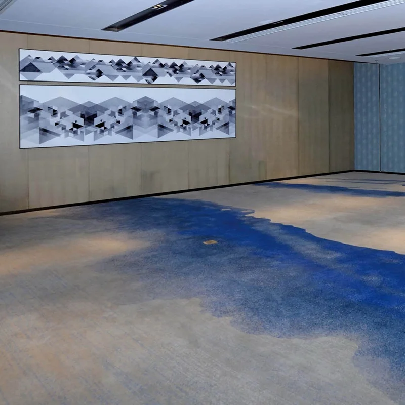 Haima carpet best selling nylon woven axminster carpet gym carpet