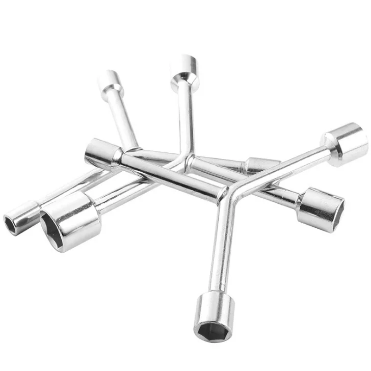 8-10-12 Bicycle Auto Repair Tool Fixed End  Y Type Spanner 3 Way Hexagonal Hex Socket Wrench