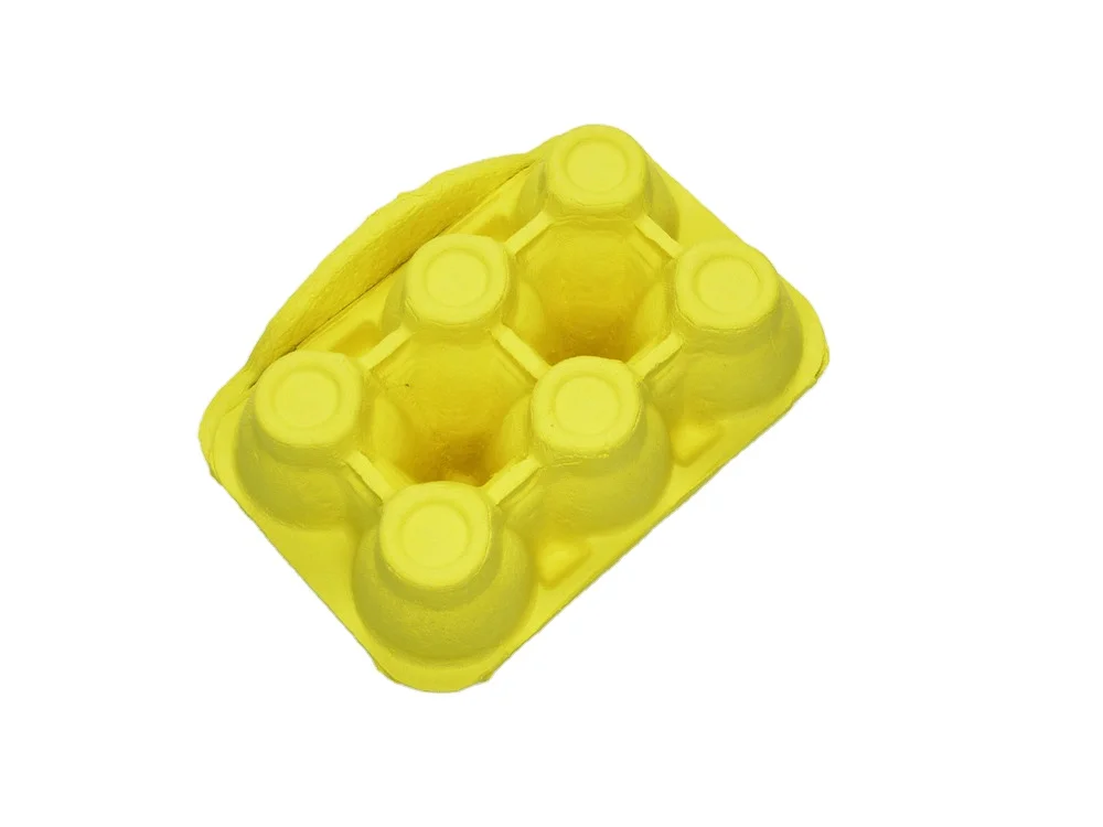 clear paper 6 eggs small egg carton