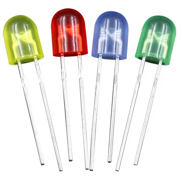 WEJ Factory 546 504 Oval led diodes Red Green White LED 5mm Oval led lighting emitting diode
