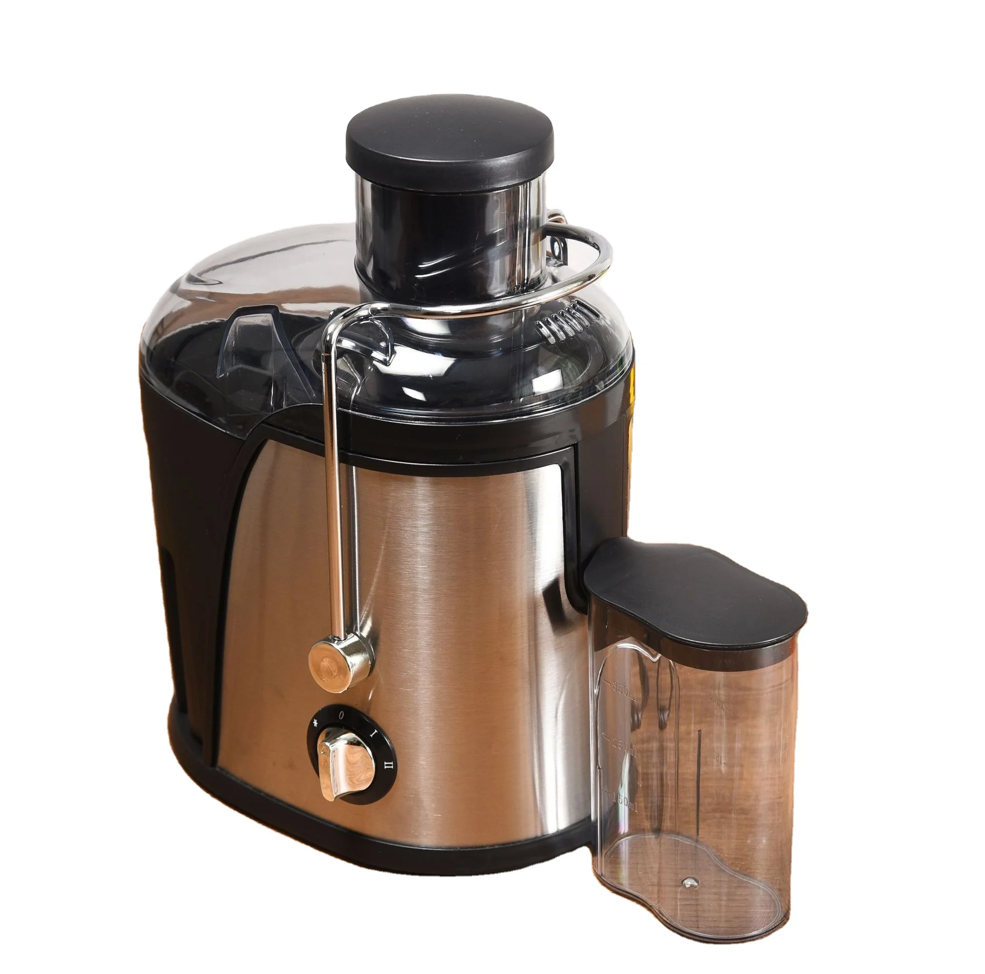 Fruit Portable Centrifugal slow Juicer Transparent Filter Bowl Feed Chute Dual Speeds Juicer Extractor Machine