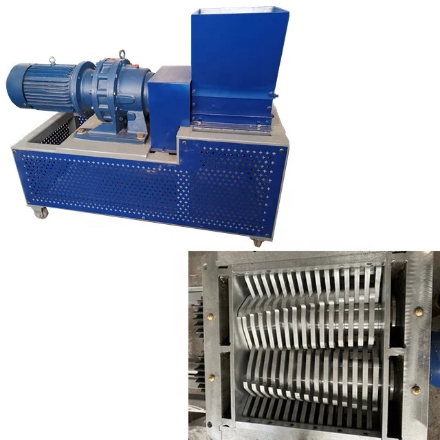 
 Мини-измельчитель отходов из пластика с двумя валами, маленький измельчитель для семьи  