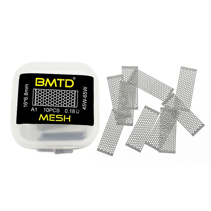 
Hot sale BMTD MESH Coil Mesh for Vape 0.13ohm 0.18ohm coil for Electronic vape rta honeycomb shape coil 