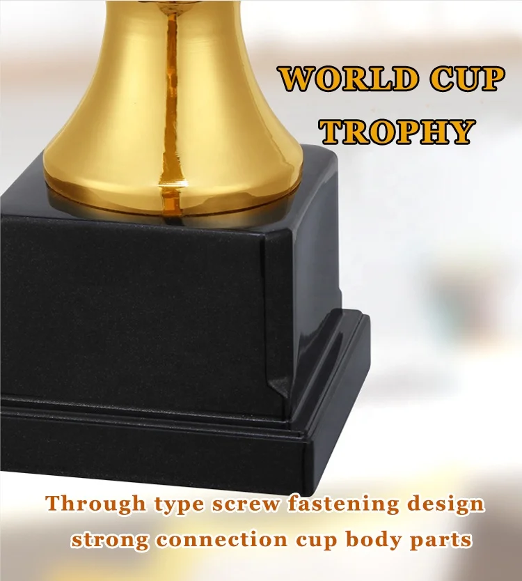 Oneway Manufacturer Custom Trophy Cup Custom Metal Gold Award Trophies