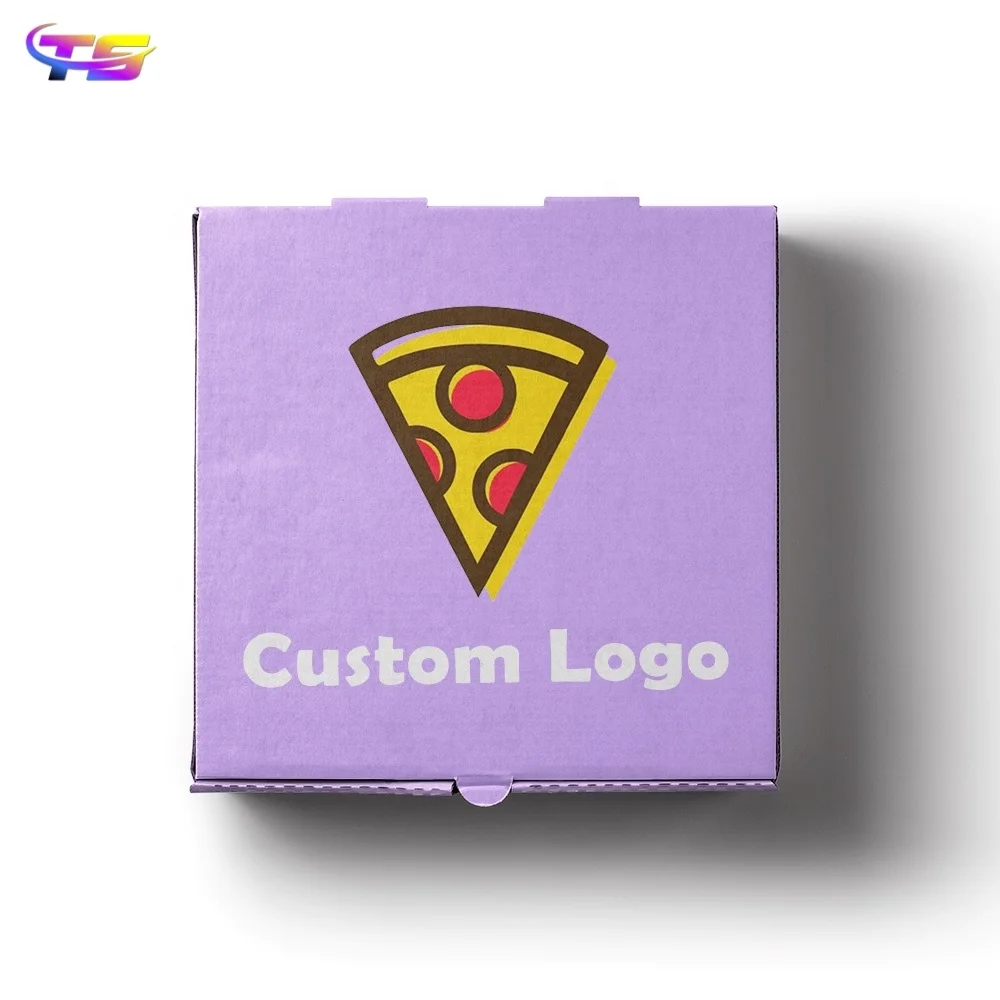 Manufacturers 33 cm Wholesale Price Packaging Carton Emballage Boite Pizza 33 Custom Print Boites Pizza 33x33 12 Inch Pizza Box
