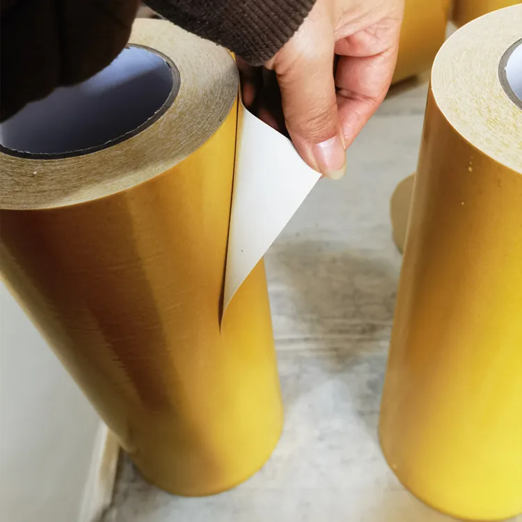 High quality 300 mm 30 cm width thermal transfer printing use Double side fiber tape heavy duty  two side glue duct tape