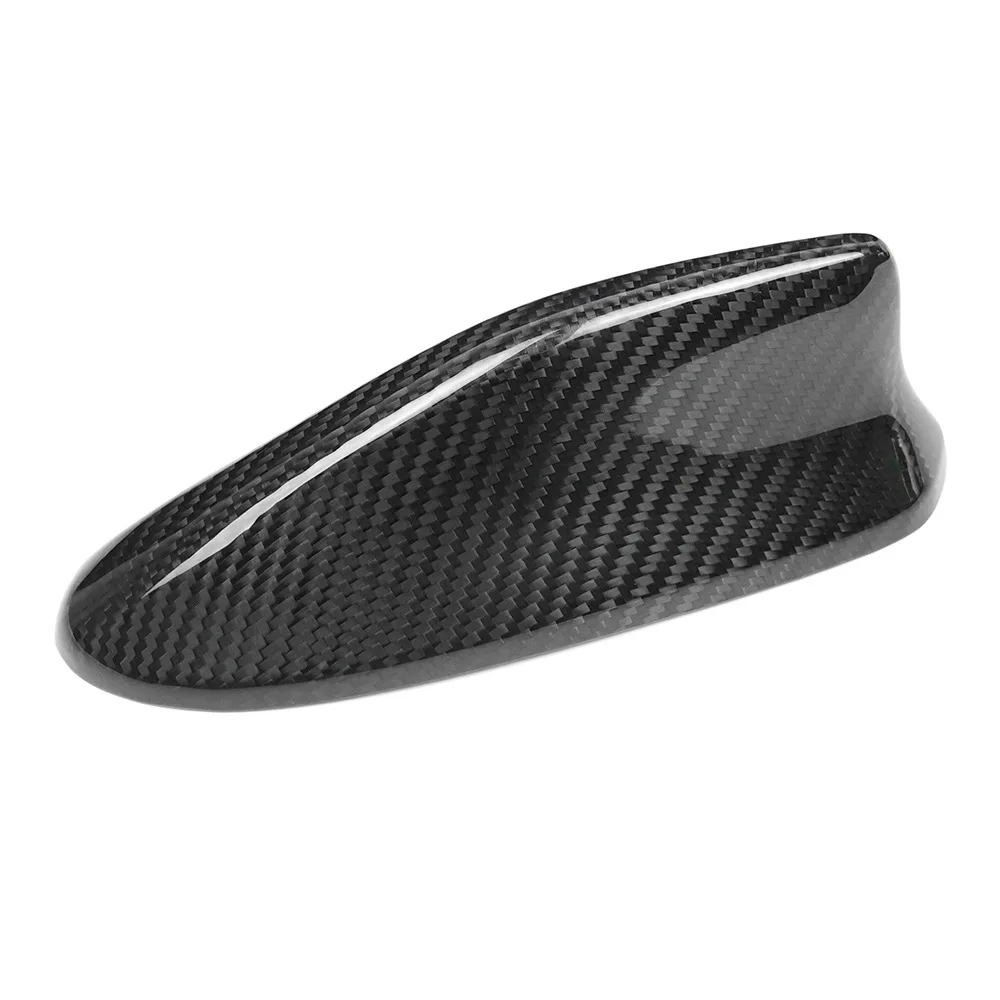 Carbon fiber Shark-fin car antenna dry carbon exterior trim modified trim for Honda