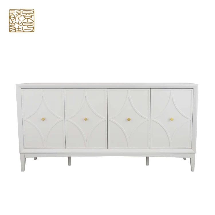 New Products style decorative wooden chest simple TV stand wood home decoration vintage beds furniture cabinet living room