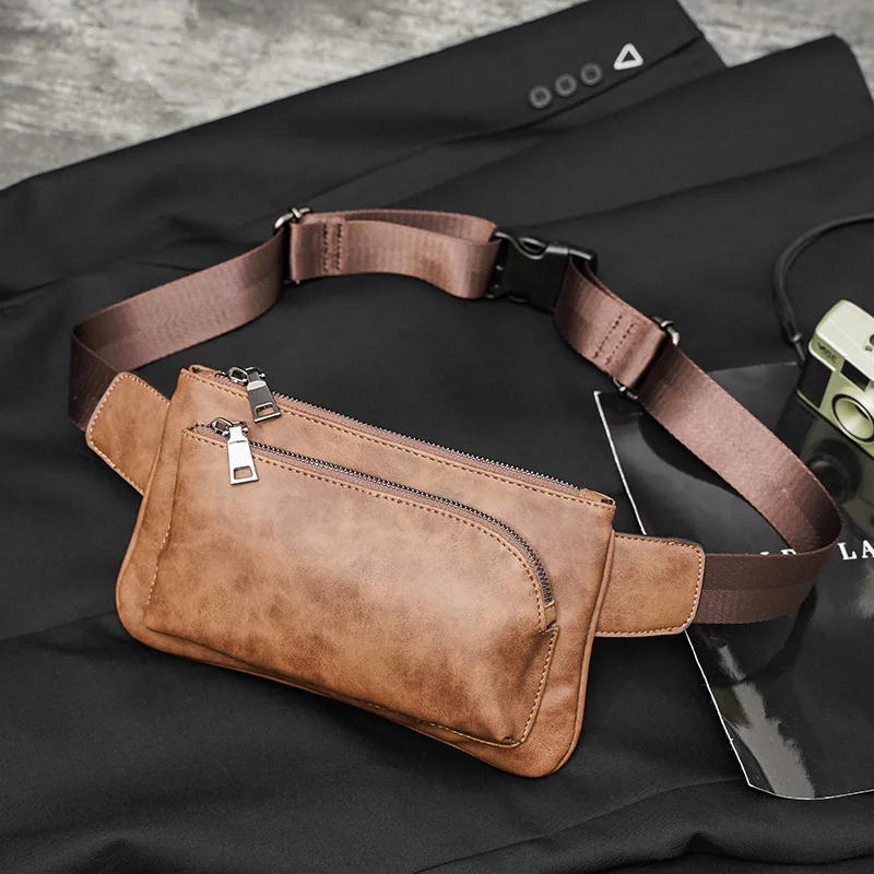 Custom mobile phone purse man messenger bags high quality crossbody sling bag chest bags for men