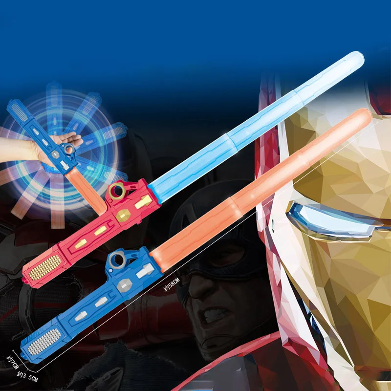 Hot Sale Sword Toy Boy Gift Toy 58CM Light Sound Sabers StarWars Laser Sword Telescopic Lightssaber