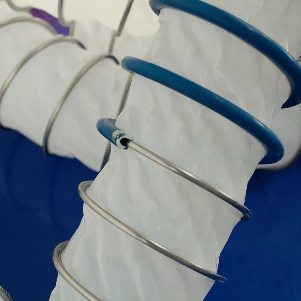 Химически стойкий гибкий шланг воздуховода PTFE