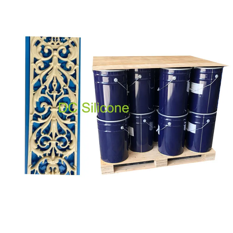 Hot Selling RTV-2 Silicone Rubber For Making Cement Artificial Stone Veneer Molds For Concrete Walls