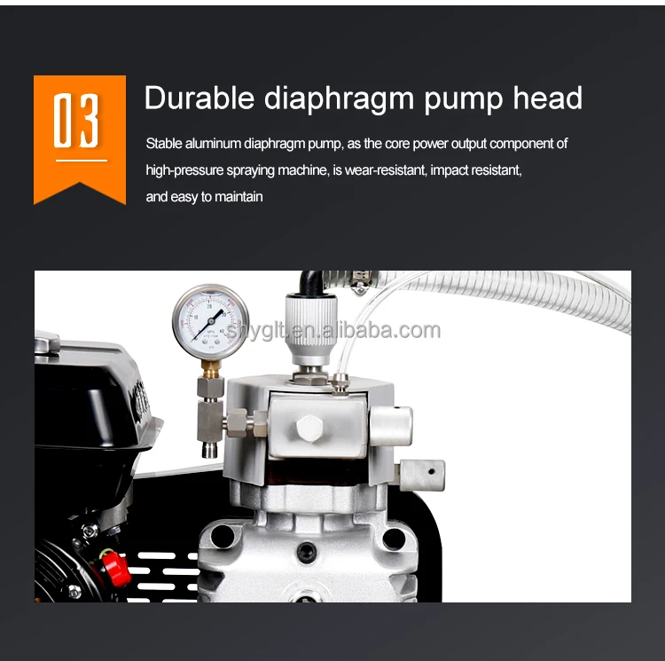 road construction machine paint hvlp spray gun coreless line marking paint machine gasoline paint sprayer road making machines