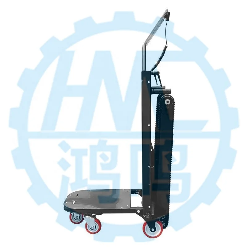 Foldable Commercial Home  Stair Climber Machine Transport Cargo Climbing Dolly Electric Hand Cart Shopping Trolleys