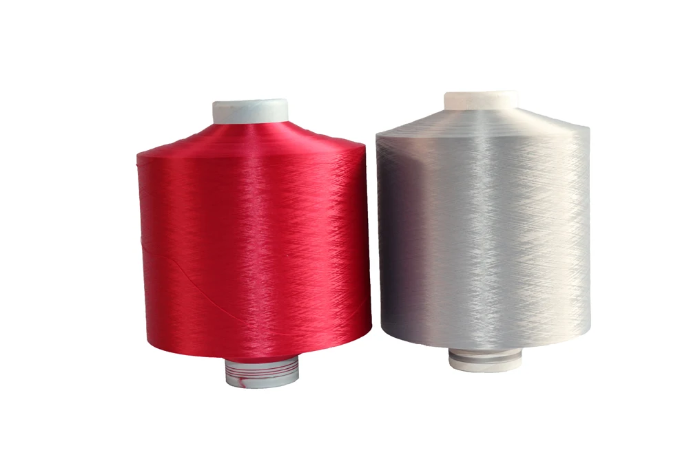 Low price and high-quality 200D/96F doped dyed polyester filament polyester dty yarn in Hangzhou Factory