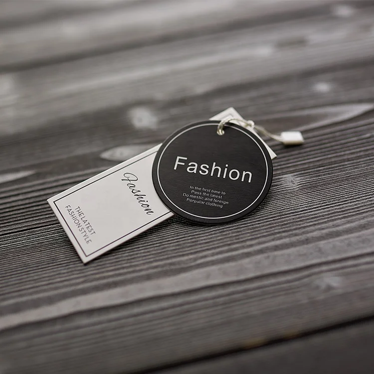 Factory Price Customized Luxury White Cardboard Paper Hang Tag for Jewelry Swing Tag Art paper Hang Tag For Garment Jeans Bags