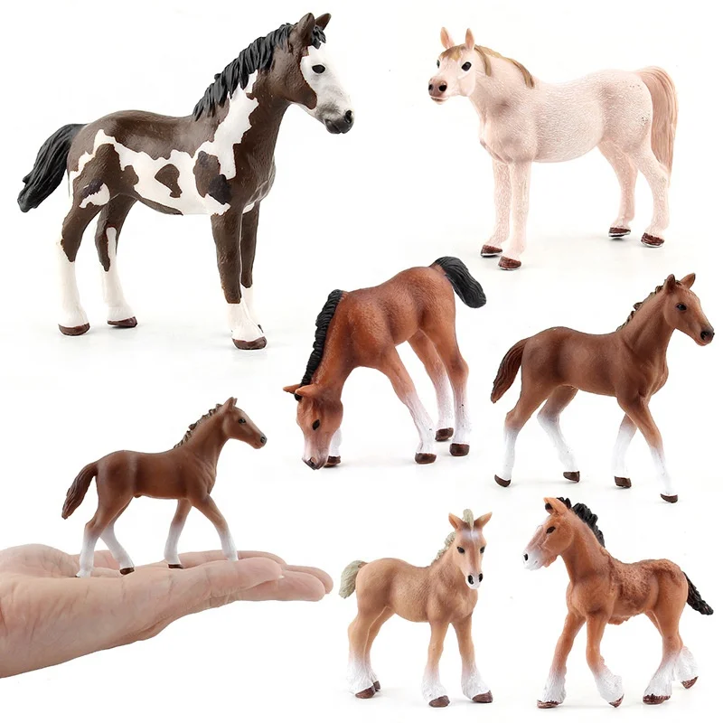 15 Styles clydesdale hanoverian arab shire appaloosa models action figure educational collection toys animal horse figure toy