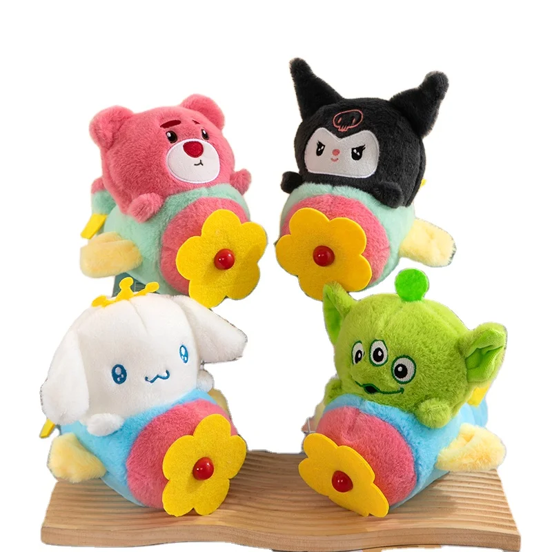 New creative small plane grab doll machine plush toy kulomi doll manufacturers wholesale gift doll