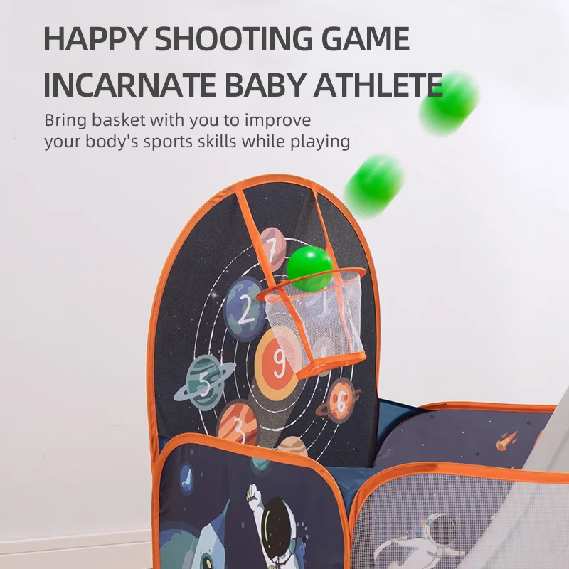 Outdoor/ Indoor Children Baby Playpens Safety Tents with Basketry Kids Play Tent Ocean Ball Pool Play Tent for children