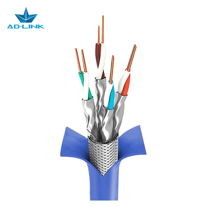 Oem Sftp Four Twisted Pairs Rj45 Ethernet Network Lan Cable(cat7)