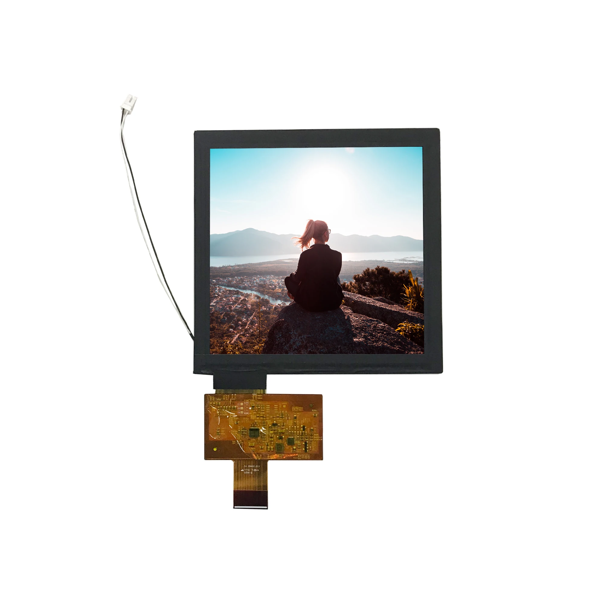 High quality 7 inch 720*720 500nits Square IPS TFT LCD display with driver board