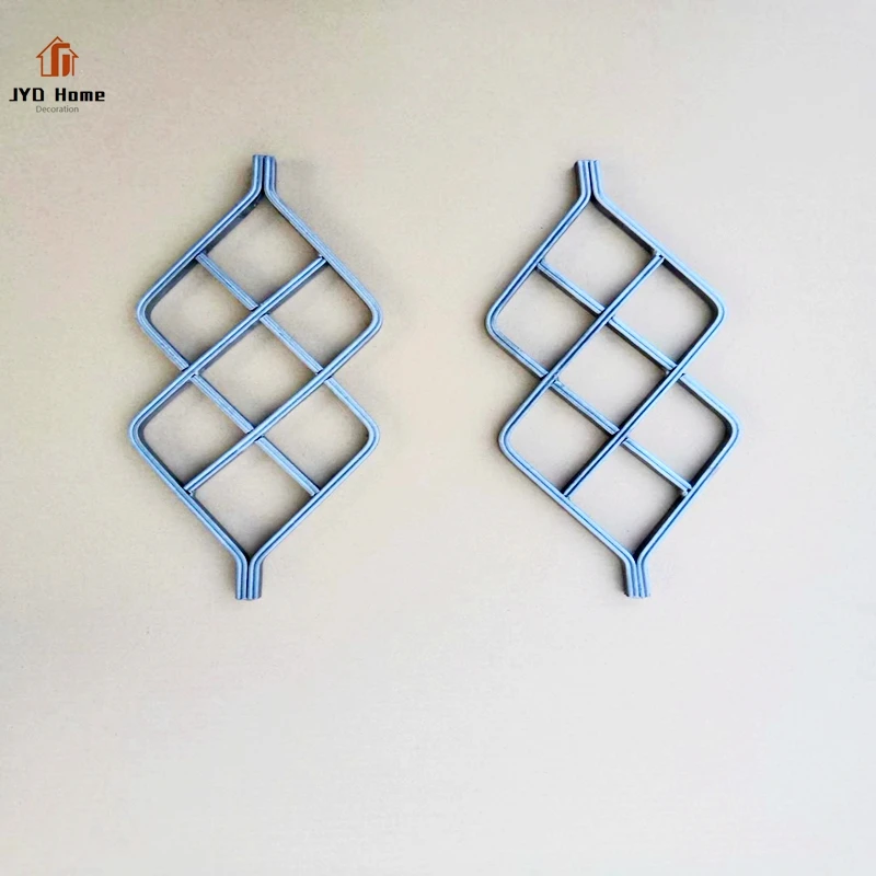 JYD Ornamental Wrought Iron Flower Panels For Stair Railing