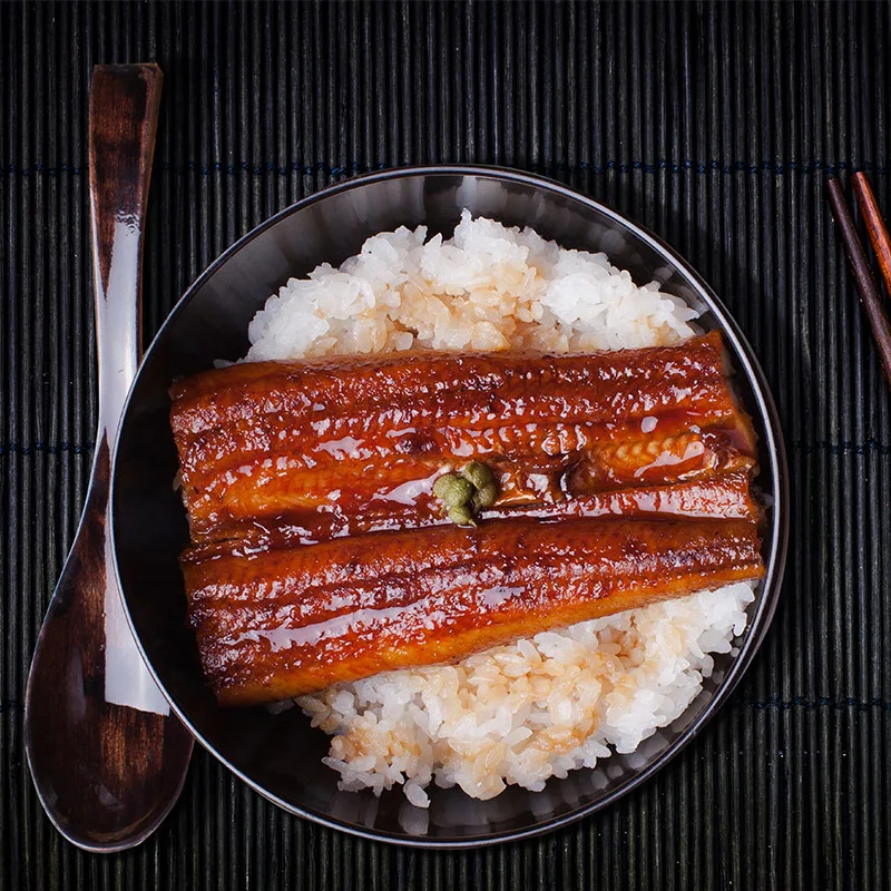 Высокое качество японские суши Замороженные Unagi Kabayaki без головы заднюю обжаренный угрь