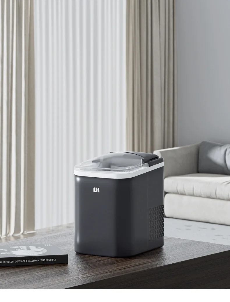 popular home office compressor 220v 26lbs ice making machine 12kg small bullet clear ice maker