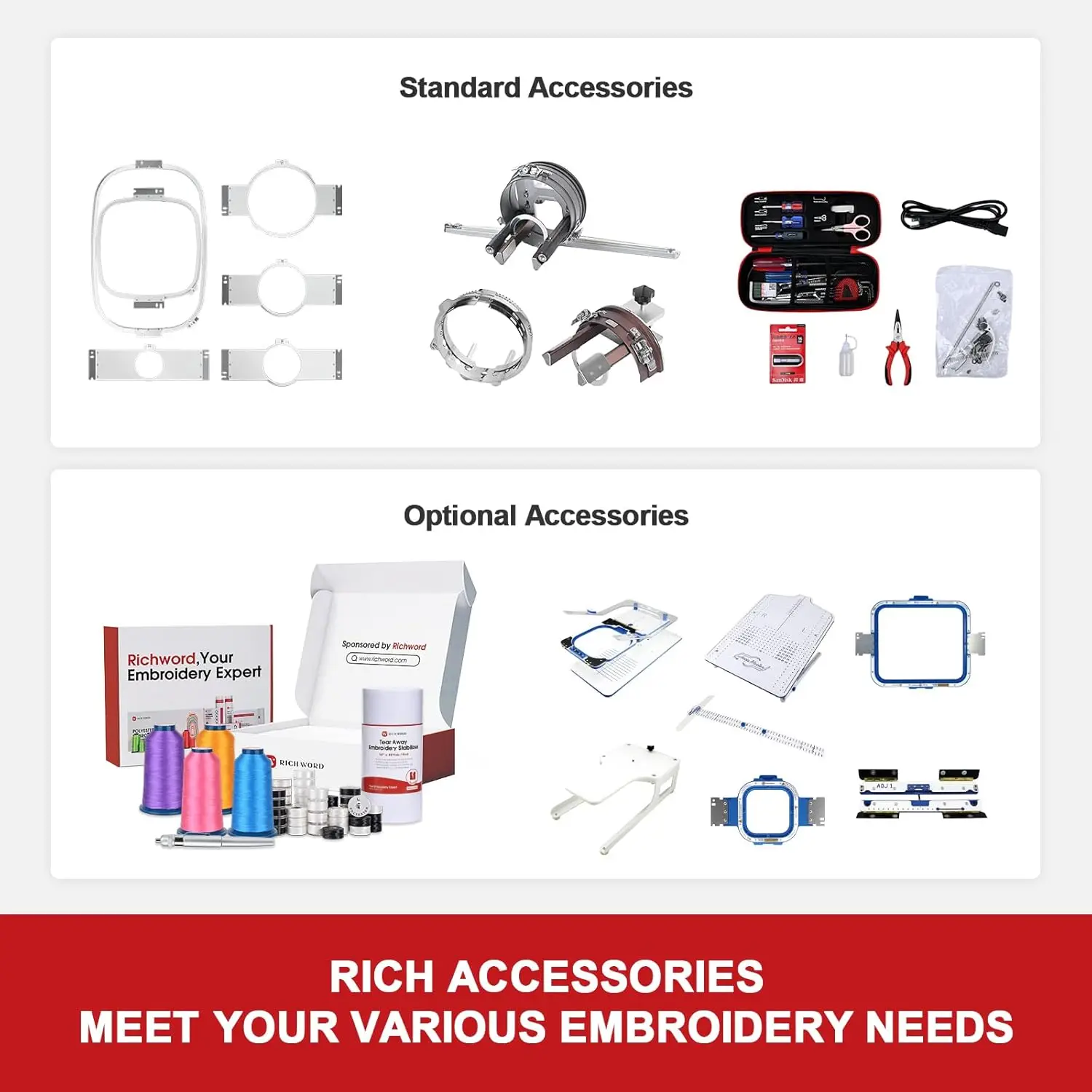 BAI THE MIRROR High Speed Single Head 15 Needle Computerized Multifunction Household Embroidery Machine For Beginners