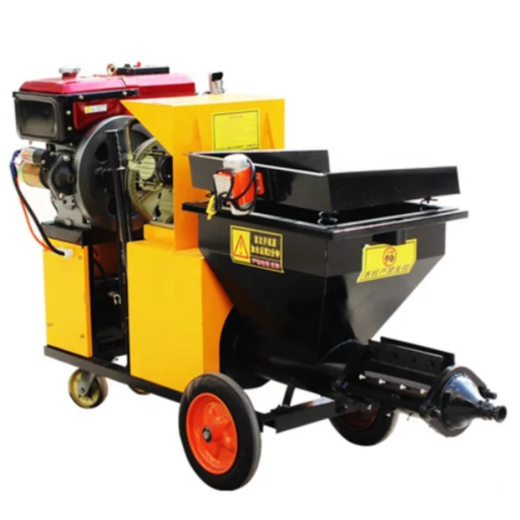 Hot Selling Automatic Cement  Mortar Pump Spraying Machine