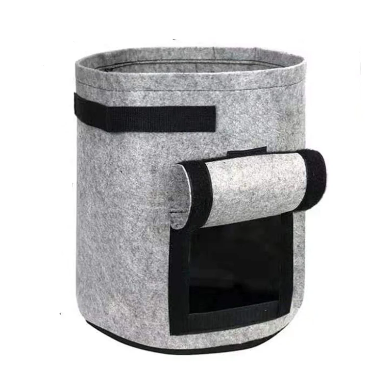 Gallon Felt plant barrel Thickened Garden Non Woven Fibre Plant Pot