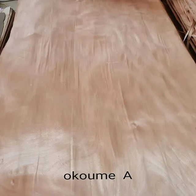 Wholesale Rotary cut 0.17mm-0.25mm/0.3mm  Kuring/Gurjan/EV white recon/PLB/PA/PQ/okoume/CAL Wood veneer plank