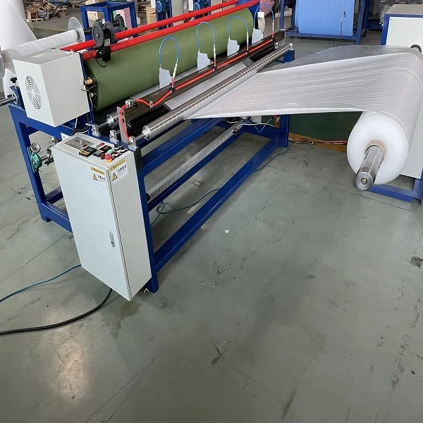 Hot oil laminating foam machinery EPE XPE foam to film aluminum foil laminator