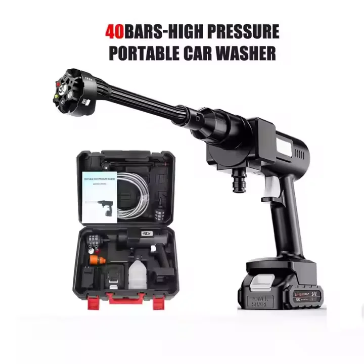 High Pressure Car Washer Gun For Washing Cars Wash Machine Automatic Cordless Pump Portable