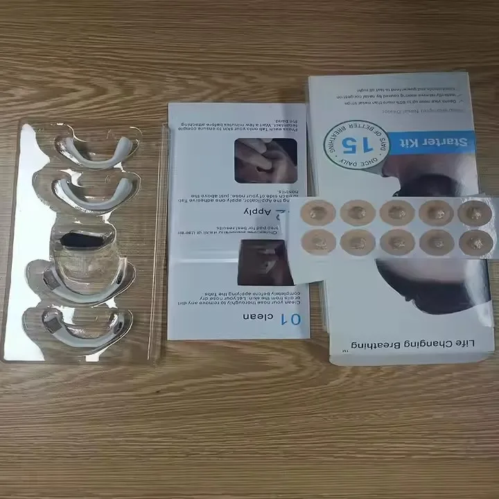 wholesale intake breathing refill tabs pack external nasal dilator strip Reduce Snoring and Relieve Nose Congestion