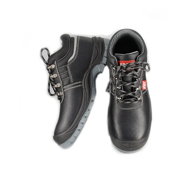 
Hot Selling Cheap Genuine Leather CE S1P S3 Safety Shoes with Steel Toe and Steel Plate 