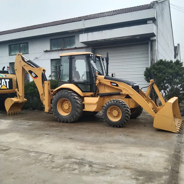 Excavators Bulldozers Loaders Caterpillar 420F Backhoe Excavator Machinery sale