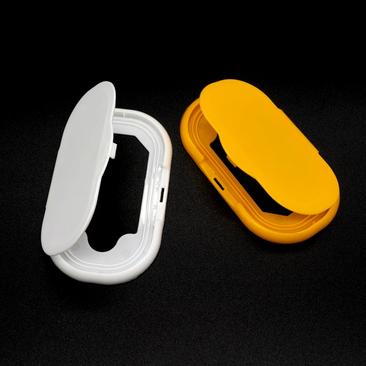 Pp Plastic Flip Wet Tissue Cover Makeup Remover Wipes Lid