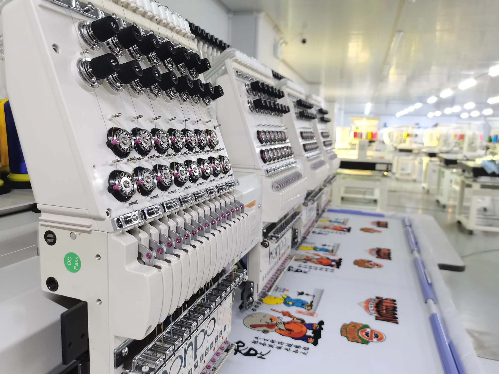 Honpo embroidery machine China single head computer embroidery sewing machine customized with high quality embroidery equipment