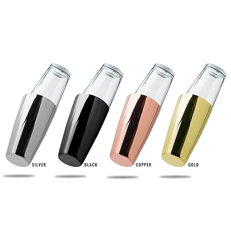Clear Glass Tin and Stainless Steel Cocktail Boston Shaker Wine Beer Cocktails Mixing Shaker 16oz&28oz