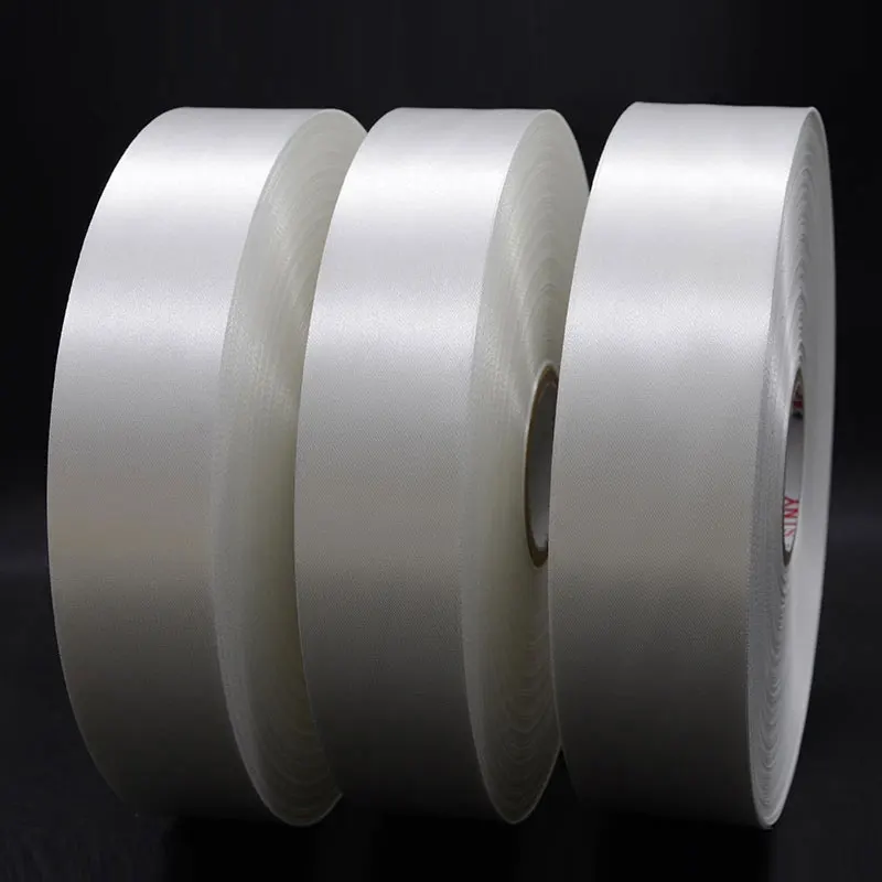 SL 100% полиэфирная атласная лента с разрезом для термопечати