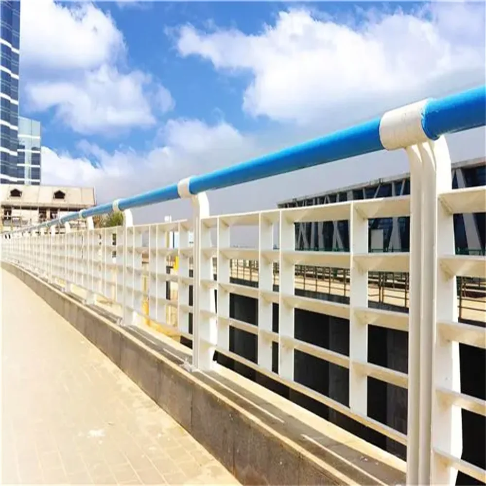 China safety stainless steel material handrail Balustrade balcony W beam galvanized steel hand highway road bridge guard rail