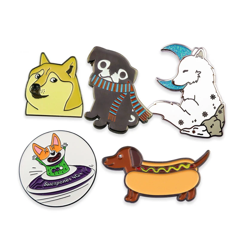 Manufacture Customized Metal Crafts Hard Enamel Badges Holiday Celebration Black Lapel Pins For Souvenir