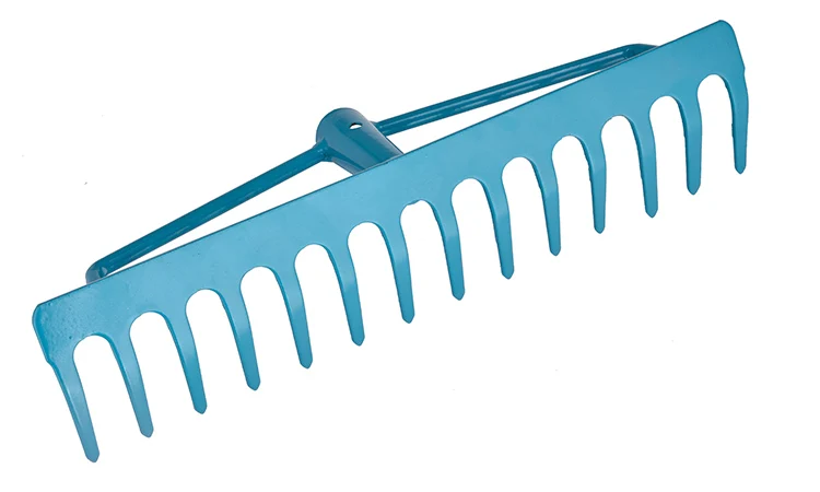 High Quality  Agricultural Tools of roof farm & garden 12T/14T/16T Steel rake Factory direct sale