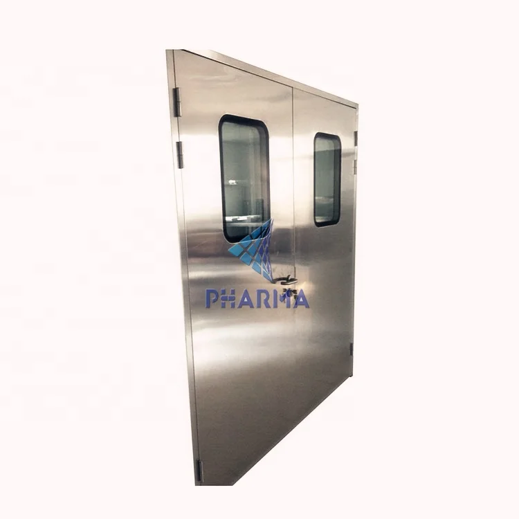 Automatic sliding door for hospital/ cleanroom/ operation room steel double door cheap price