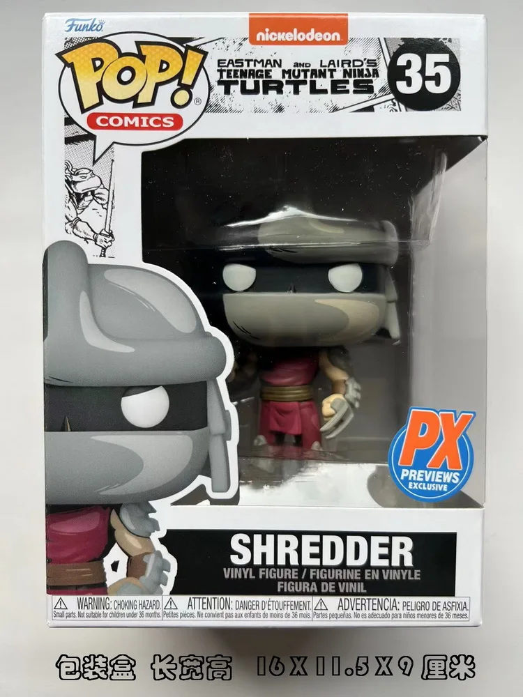 Wholesale POP Vinyl Anime Ninja Turtles Ornaments Decoration Action Figure Collection Model Toy